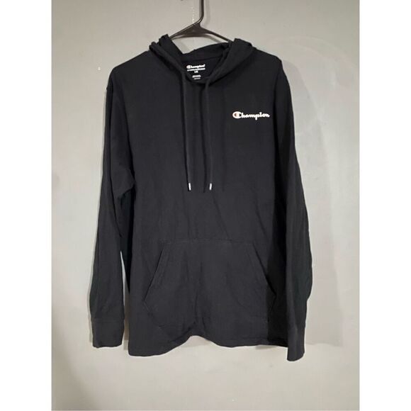 Champion Men's Long Sleeve Jersey Pullover Hoodie Size Large - Picture 2 of 5